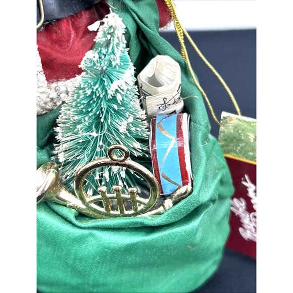 Clothtique Black Santa Possible Dreams Christmas Ornament 7" NWT 1993 - Picture 7 of 9